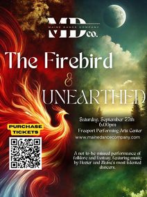 The Firebird & Unearthed show poster