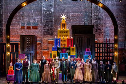 Charles Dickens' A Christmas Carol show poster