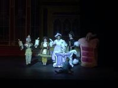 Beauty and the Beast Jr show poster