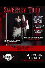 Sweeney Todd: The Demon Barber of Fleet Street show poster