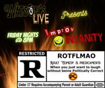 Watson's Live Adult Comedy Show