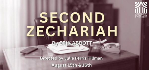 Second Zechariah show poster