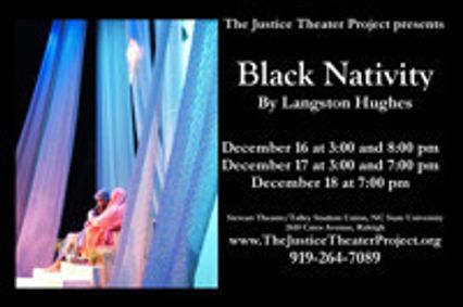 Black Nativity by Langston Hughes show poster
