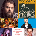 Comedy at The Clem Limehouse Glenn Wool , Patrick Monahan , Donatas Staneika , Sarah Evans and more in UK Regional