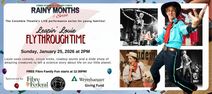 Fibre Federal Rainy Months Series: Leapin' Louie- Fly Through Time