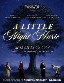 Sondheim's A LITTLE NIGHT MUSIC  show poster