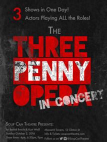 THE THREEPENNY OPERA: In Concert - One Day Only! show poster