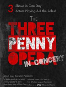 THE THREEPENNY OPERA: In Concert - One Day Only!