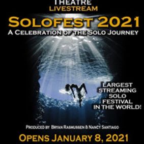 “SOLOFEST 2021 A Celebration of the Solo Journey”  show poster