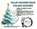 Valley Concert Band Holiday Concert in Sacramento
