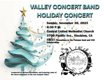 Valley Concert Band Holiday Concert show poster