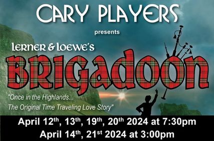 Lerner & Loewe’s Brigadoon show poster