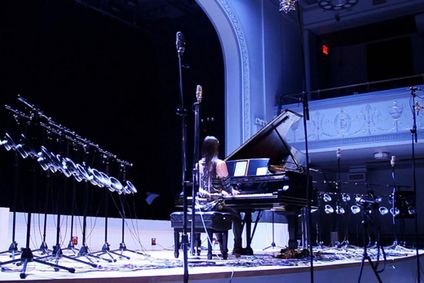 Vicky Chow Performs Surface Image by Tristan Perich show poster