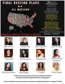 Final Resting Place show poster