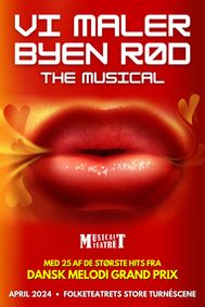 Vi maler byen rød: The Musical show poster