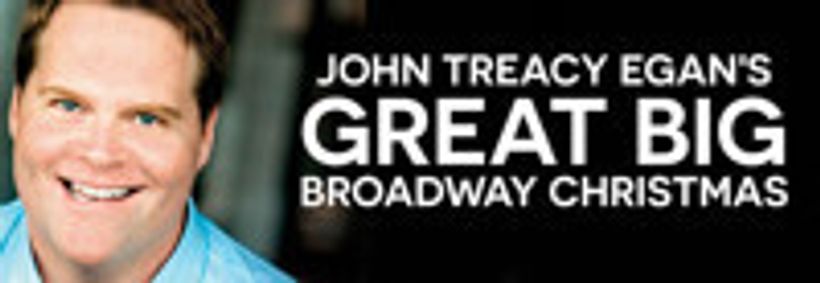 John Treacy Egan's Great Big Broadway Christmas show poster