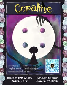 Coraline show poster