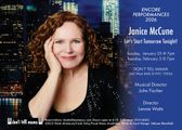 Janice McCune: Let’s Start Tomorrow Tonight! in Cabaret