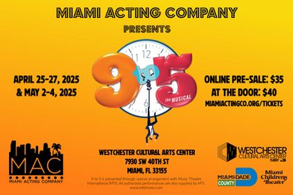 9 to 5: The Musical show poster