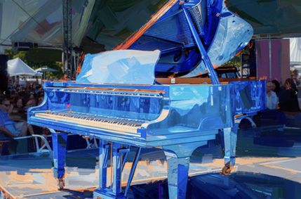 Spotlight on the Music of Hope Blue Piano at Festival of Arts show poster