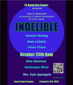 INDELIBLE w Paul E Alexander show poster