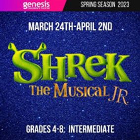 Shrek the Musical JR. show poster