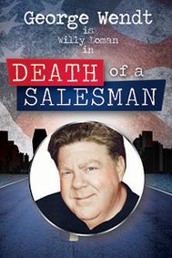 George Wendt in Death of a Salesman show poster