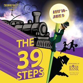 The 39 Steps show poster