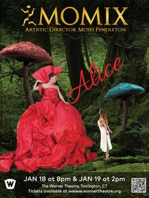 MOMIX Presents ALICE show poster