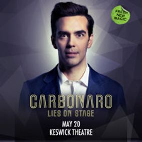 Michael Carbonaro - Lies on Stage show poster
