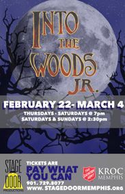 Into The Woods Jr. show poster