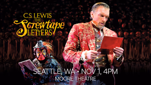 C.S. Lewis' The Screwtape Letters show poster