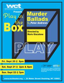 Murder Ballads, a Staged Reading show poster