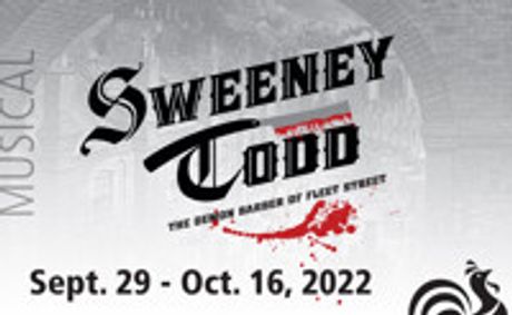 Sweeney Todd show poster