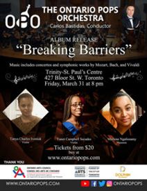 Ontario Pops Orchestra Album Release Concert