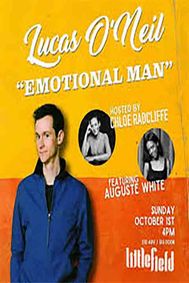 Lucas O'Neil Emotional Man show poster