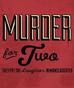 Murder For Two show poster