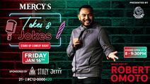 Tokes and Jokes: Stand Up Comedy Night Friday