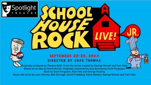 Schoolhouse Rock Live Jr. show poster