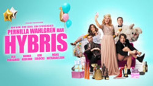 Pernilla Wahlgren har Hybris show poster