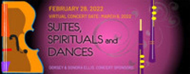 Suites, Spirituals and Dances show poster