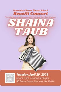 Benefit Concert feat. Shaina Taub