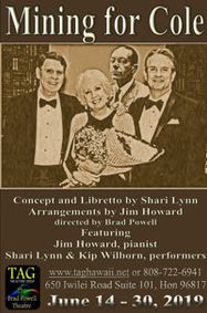 Mining for Cole show poster