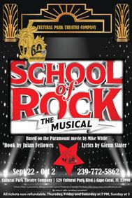 School of Rock show poster