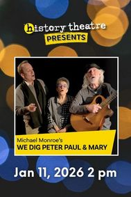 Michael Monroe's We Dig Peter, Paul & Mary show poster