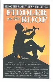 Fiddler on the Roof show poster