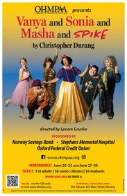 Vanya and Sonia and Masha and Spike show poster