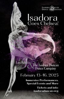 Isadora Goes Chelsea! Immersive Pop-up Performances