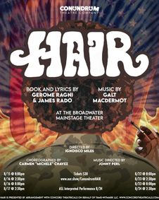 HAIR show poster