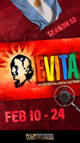 Evita show poster